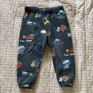Kids Construction Print Pants